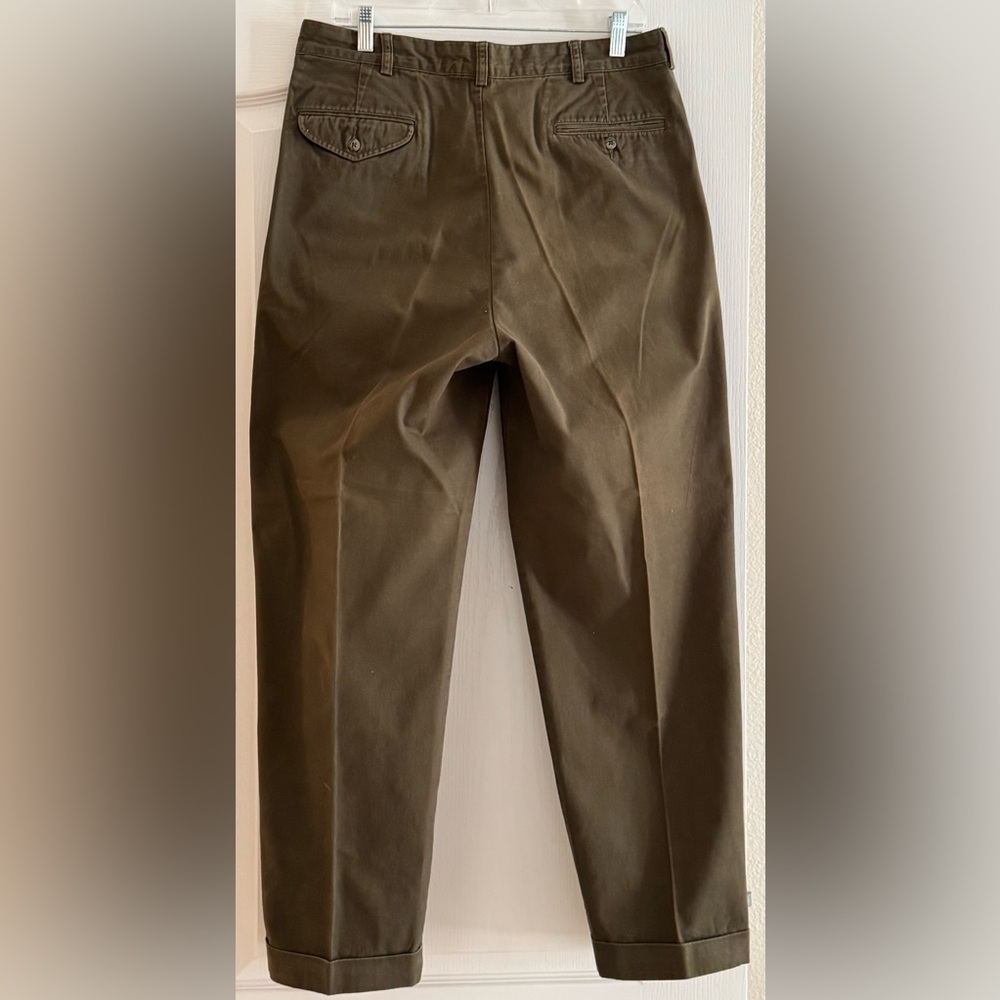 Polo by Ralph Lauren Olive Chinos 35/30 - Picture 3 of 10